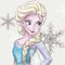Disney Frozen Elsa Snowflakes Art iPhone 13 Pro Max Clear Case
